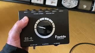 Franklin Audio SS-6 Switchable Input Stereo DI - Amateur Hour Gear Review