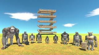 Mutant Primates Tower - Animal Revolt Battle Simulator