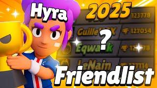 My 2025 Brawl Stars Friendlist