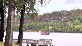 SV Seeker on the Arkansas River in Little Rock