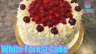 White Forest Cake - mysweetambitions