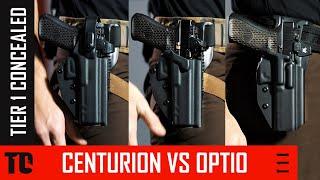 What are the differences between the Tier 1 CENTURION, OPTIO, OPTIO V2