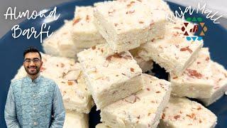 EASY Almond Barfi || Badam Burfi- Episode 516 #navratrispecial #barfi #pujamallnyc