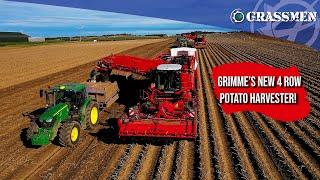 Grimme's BRAND NEW 4 row potato harvester!