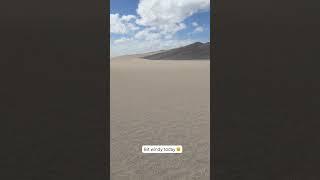 Sandblasted at Great Sand Dunes National Park #nature #nationalpark #funny