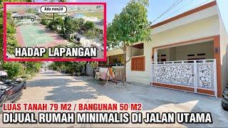 Dijual Cepat Rumah Minimalis Tipe 50/79 Posisi Strategis Jalan Utama +Hadap Lapangan Fasum