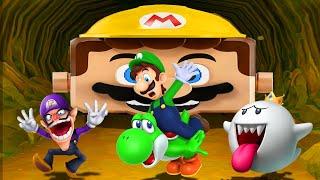 Mario Party 6 - Battle Bridge 2 vs 2 - Luigi and Yoshi vs Boo and Waluigi