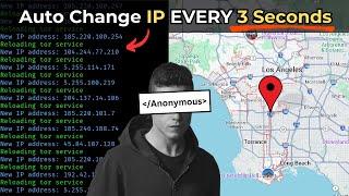 How Hackers Automatically Change IP & Location EVERY 3 Seconds | Kali Linux (2025 Update)