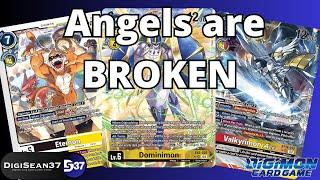 My Dominimon Angels Deck Profile | Digimon Card Game | EX7 Digimon Liberator