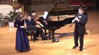 Frederic Chopin "Nocturne" Op. 27, No. 2 for Violin, Clarinet and Piano