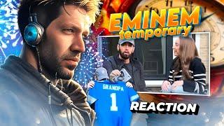 I'M NOT CRYING, YOU'RE CRYING!! Eminem - Temporary ft. Skylar Grey (Reaction)