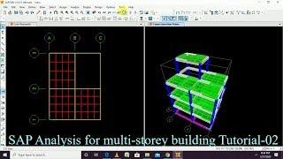 SAP2000 Tutorial For Beginners [Chapter 2]: Modelling of a Building