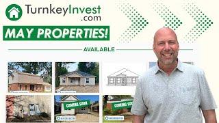 TurnkeyInvest.com May Investment Properties (Updated)