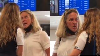 Insane Karen Goes MENTAL At The Airport