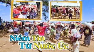Đông Paulo || Số Lượng Lớn Quá! Niềm Tin Từ NƯỚC ÚC Đã Đến Với Bà Con Dân Bản Làng Mới!
