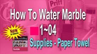 How To Water Marble Nail Art Tutorials 1.04 - Paper Towel