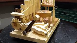 Wooden Marble Machine (Homemade) - Full Video