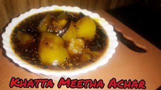 Aam Ka Khatta Meetha Achar / Mango Pickle Recipe/ By Bushra Cooking Shooking