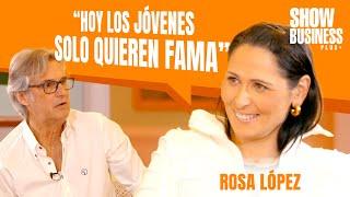 ROSA LÓPEZ: “HOY LOS JÓVENES SOLO QUIEREN FAMA” en Show Business Plus con Poty Castillo ️