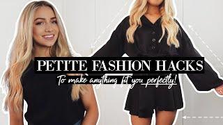 FASHION HACKS EVERY SHORT GIRL SHOULD KNOW! Petite Clothing Tips & Tricks