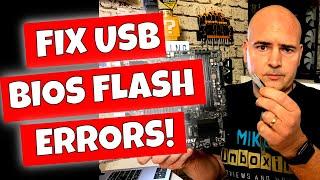 FIX USB BIOS Flash Button Not Working MSI ASUS ASROCK GIGABYTE