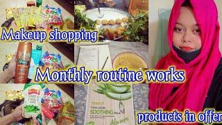 special is cheez k liye bahir jana para ||new month new grocery vlog by SMR lifestyle