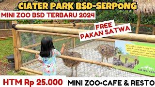 CIATER PARK BSD | CIATER PARK SERPONG | CIATER PARK MINI ZOO BSD SERPONG | MINI ZOO BARU DI SERPONG