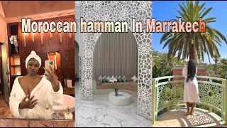 MOROCCAN HAMMAM (BATH),my experience at the ROYAL MANSOUR MARRAKECH| Morocco  travel vlog 2023