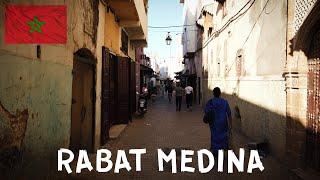  Rabat Medina | Morocco Walking Tour 4K