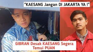 GIBRAN Blak2an Dorong Kaesang Segera Temui PUAN, Soal PILGUB JATENG