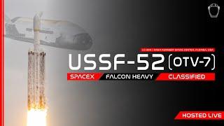 LIVE! SpaceX Falcon Heavy USSF-52 Classified Launch