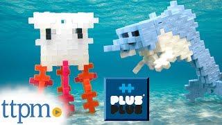 Plus-Plus Dolphin and Jellyfish from Plus-Plus USA