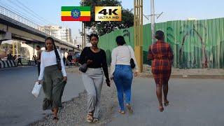 Beautiful Girls on street of Addis Ababa,  Ethiopia ,  Addis Ababa walking Tour 2023