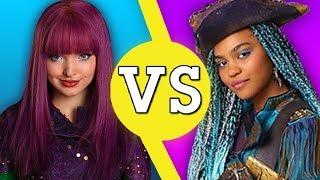 Mal VS Uma! Who's the Badder Villain Kid from Descendants 2? | VS