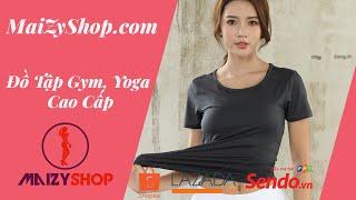 Áo Thun Thể Thao Nữ Ngắn Tay | Áo Thun Thể Thao Tập Gym, Yoga Nữ | MaiZyShop