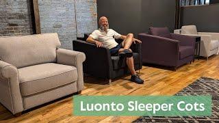 Luonto Sleeper Cots/Chairs - Fit a Bed in Any Room!