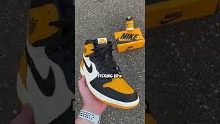 I Tried Wearing the Jordan 1 Taxi Yellow Toe