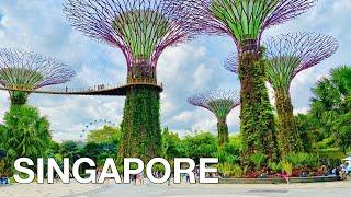 Singapore Gardens By The Bay Walking Tour 4K