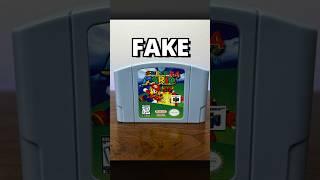 FAKE Super Mario 64 Cartridge! 