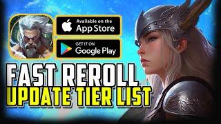  [Update] SUPER FAST REROLL Update Tier List - Gods Raid Team Battle RPG