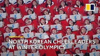 Stunning performance: North Korean cheerleaders steal the spotlight at Winter Olympics 2018