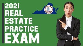 Virginia Real Estate Exam 2021 (60 Questions with Explained Answers)