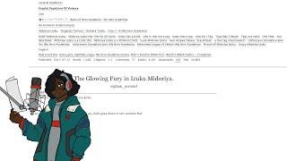 [PODFIC] The Glowing Fury of Izuku Midoriya (MHA)