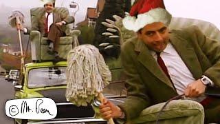 Armchair BEAN CLAUS | CHRISTMAS BEAN | Mr Bean Funny Clips | Mr Bean Official