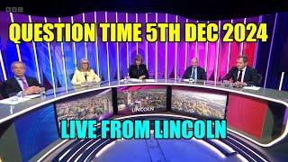 Question Time 5th Dec 2024 Live From Lincoln With Nigel Farage MP