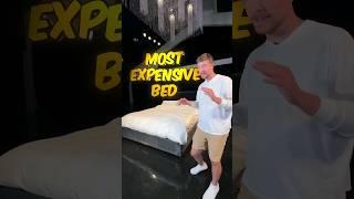 MR BEAST - World's most expensive bed #shorts #mrbeasr