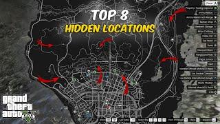 TOP 8 Secret Hidden Locations & Places  in GTA 5 Rockstar Doesn’t Want You To Know