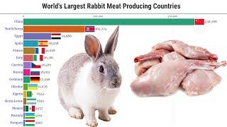 Data Is Beautiful - World's Largest Rabbit Meat Producing Countries (1961 - 2025)