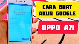 Cara Membuat Akun Google gmail Hp Oppo A71, dijamin 100% berhasil‼️