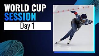 Day 1: World Cup Session | Nagano 2024 | #SpeedSkating